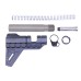 AR-15 Micro Breach Pistol Brace Kit – Anodized Tube, Complete Buffer System, ATF Approved – Choose Color