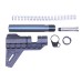 AR-15 Micro Breach Pistol Brace Kit – Anodized Tube, Complete Buffer System, ATF Approved – Choose Color