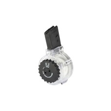 KCI USA 50-Round Drum Magazine for AR-15 – 223 Remington/5.56 NATO, Black