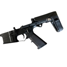 MA-15 Complete Pistol Lower Receiver / HBPDW Brace, Black