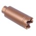 AR-15 Slim Line ‘Trident’ Flash Can | 5.56/.223 Pressure Reducer | 1/2x28 | Choose Color