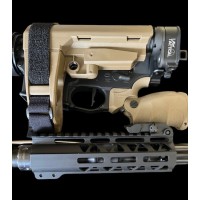 AR-15 5.56 NATO 7.5" Moriarti Arms 'The Transformer' Enhanced TakeDown Semi Auto Pistol | SBA3 | Compact, Versatile, and Customizable