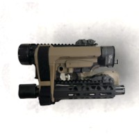 AR-15 5.56 NATO 7.5" Moriarti Arms 'The Transformer' Enhanced TakeDown Semi Auto Pistol | SBA3 | Compact, Versatile, and Customizable