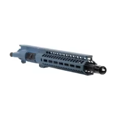 AR-15 5.56 16" Upper Assembly - Blue Titanium Cerakote, M-Lok Handguard, A2 Flash Hider