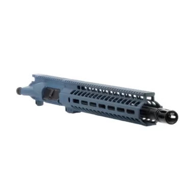 AR-15 5.56 16" Upper Assembly - Blue Titanium Cerakote, M-Lok Handguard, A2 Flash Hider