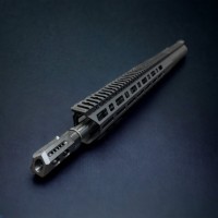 AR-10 .277 Sig Fury 16" Spiral Fluted Hybrid Upper Receiver Assembly | Slanted Brake | DPMS Compatible