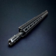 AR-10 .277 Sig Fury 16" Spiral Fluted Hybrid Upper Receiver Assembly | Slanted Brake | DPMS Compatible