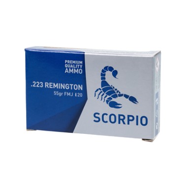STV Technology Scorpio .223 Remington 55 Grain FMJ – 20rd Box