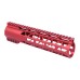 AR-10 7″ AIR-LOK Series M-LOK Compression Free Floating Handguard With Monolithic Top Rail - CHOOSE YOUR COLOR