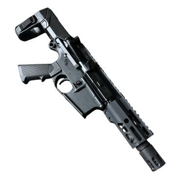AR-15 300AAC Blackout Moriarti Arms 5" Semi Auto Mini Pistol | Honey Badger PDW Brace | Shroud