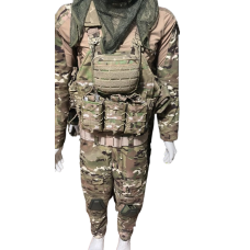 Ukrainian Military Official Tactical Body Armor Vest – Multicam, Waterproof Cordura 1000D, MOLLE System, Quick Release