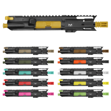 AR-15 5.56 NATO 5″ Pistol Upper Assembly, 4″ M-LOK Handguard, 1:5 Twist, Custom Cerakote Options – Moriarti Arms