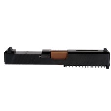 COPPERSTAR Glock 19 9MM Complete Slide Kit – For G19 Gen 1-3 with RMR Cut – Choose Barrel Color