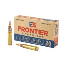 Frontier 300 Blackout 125gr FMJ Rifle Ammo - 20 Round Box