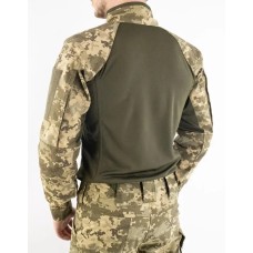 Ukrainian Pixel Camo Combat Shirt – MM14 | UBACS Military-Grade Design
