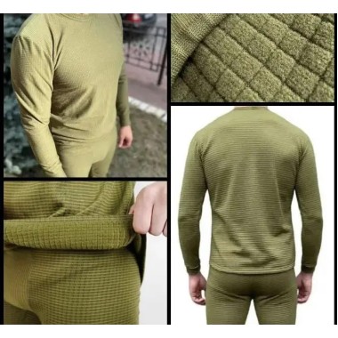 ZSU Olive Thermal Underwear Set – Ukrainian Military Winter Gear
