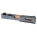 Glock 19 Gen 1-3 Compatible THE COMPETITOR Sniper Grey Complete Slide Kit – Choose Barrel Finish