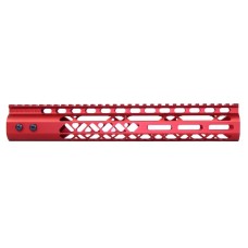 AR-15 12" Air LITE Skeletonized Series M-LOK Free Floating Handguard with Monolithic Top Rail – Choose Color