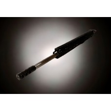 AR-15 300 Blackout 16" Stainless Straight Fluted Upper Assembly – Left Hand / Slick Side / MLOK Rail