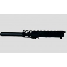 MORIARTI AR-9 9MM 4.5" SLICK SIDE PISTOL UPPER ASSEMBLY  /7" FAKE CAN / BCG & CH / NON LRBHO