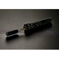 AR-15 300 Blackout 16" Stainless Steel Diamond Fluted Upper Assembly – Left Hand / MLOK Rail