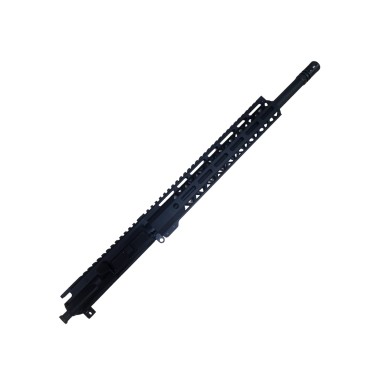 MORIARTI AR-9 9MM 16" Diamond Cut 12" MLOK Upper Assembly - Black Anodized