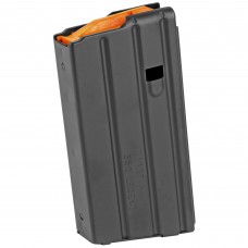 DURAMAG DuraMag SS 20-Round 350 Legend Magazine for AR Rifles – Stainless Steel, Orange AGF Follower