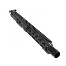 AR-9MM Enhanced 10.5" Pistol Length Upper Assembly with BCG, Charging Handle & American Flag