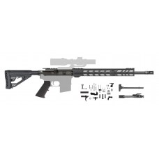 AR-15 .224 Valkyrie 20" Nitride Rifle Build Kit | 15" M-LOK | Adaptive Stock