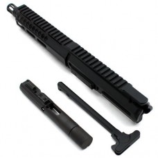 AR-10MM 8.5" Slick Side Pistol Upper with LRBHO, M-LOK Handguard, A2 Flash Hider – Moriarti Arms
