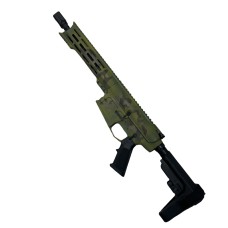 MA-10 .308 WIN MORIARTI ARMAMENTS 10.5" PISTOL / PARTIZAN CAMO / SBA3       