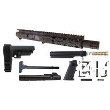 AR-45 45 ACP 7.5" Micro Pistol Build Kit / Shroud / Mlok / SBA3 / Non-LRBHO