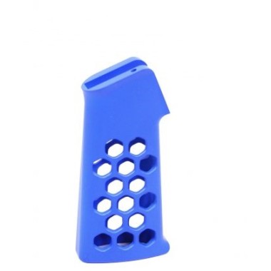 AR AIRLITE SERIES SKELETONIZED ALUMINUM PISTOL GRIP - BLUE