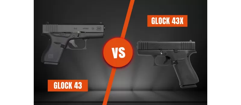 Glock 43 vs 43X: Slimline Showdown for Everyday Carry