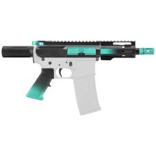 AR-15 5.56 NATO 5" Pistol Kit - Side Cut Billet Upper with 4" Handguard | Gradient Color Option