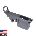 AR-15 80% Lower Receiver - Tungsten Cerakote | 7075-T6 Forged Receiver