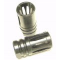 AR-15 .223/5.56 A2 Flash Hider | Stainless Steel | 1/2x28 Threads | Bird Cage Style